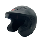 The flat black G-Force Nova Open Face SA2020 Helmet from G-Force.