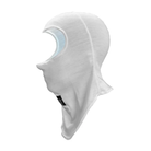 The white G-Force Single-Layer Balaclava from G-Force.