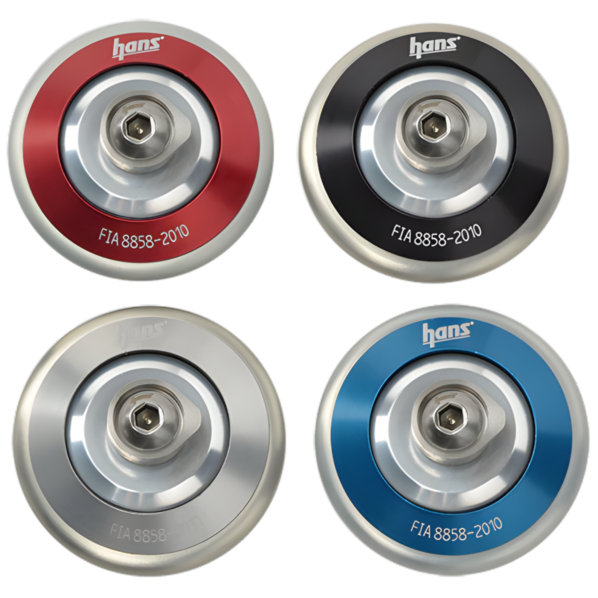The Hans Pro Post Anchor Set - For M6 Threaded Helmets from HANS.