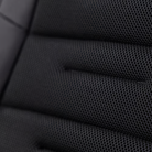 The black Playseat Trophy from Playseat close up.