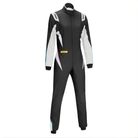 The front of the black Sabelt Hero Superlight TS-10 Ladies Racing Suit from Sabelt.