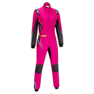 The front of the pink Sabelt Hero Superlight TS-10 Ladies Racing Suit from Sabelt.