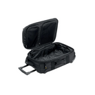 The black Small Bell Trolley Bag from Bell open showing the internal storage compartments.
