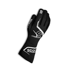 The black and gray Sparco Arrow Youth Racing Gloves from Sparco.