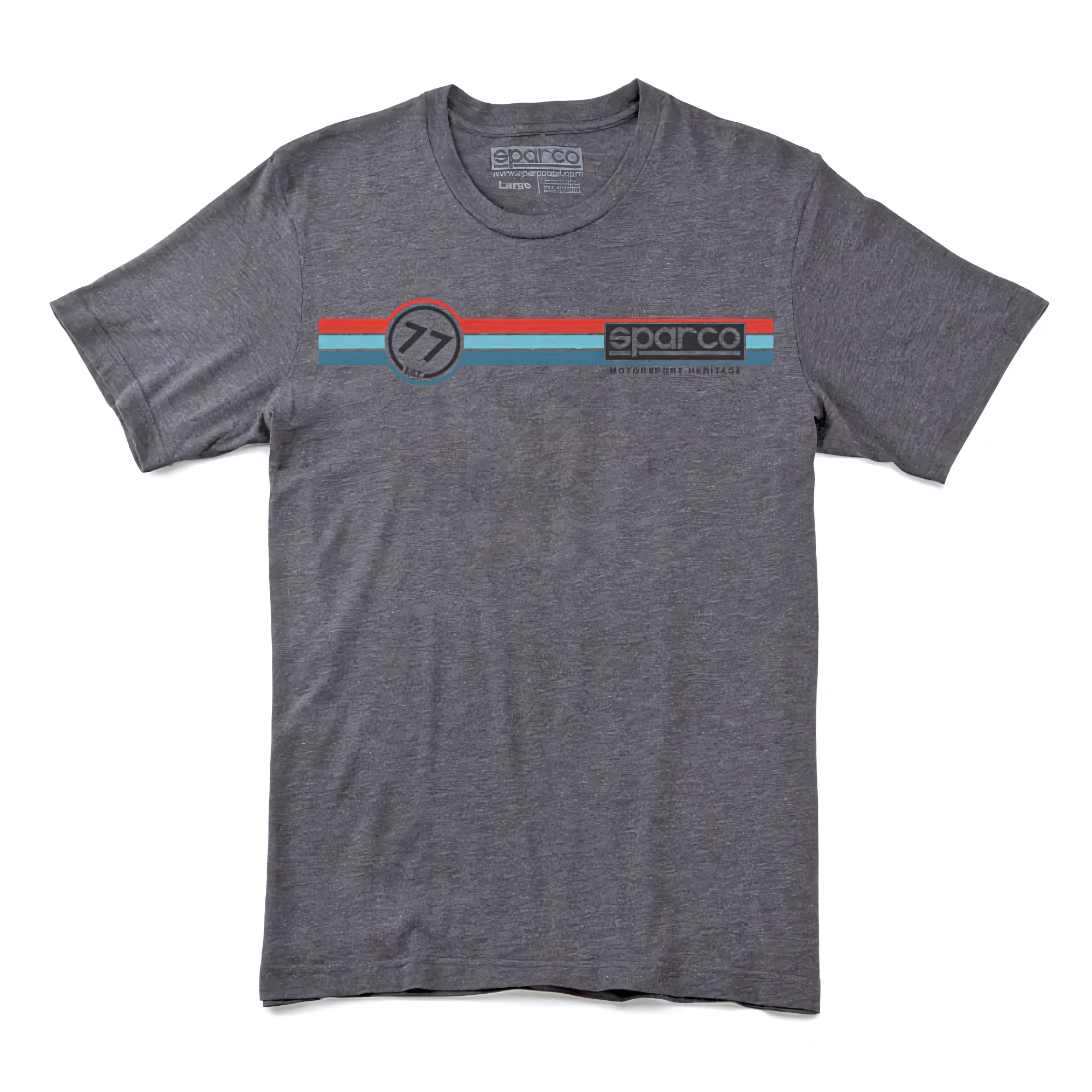 The gray Sparco Circuit T-Shirt from Sparco.