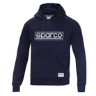 The front of the navy blue Sparco Frame Hoodie from Sparco.