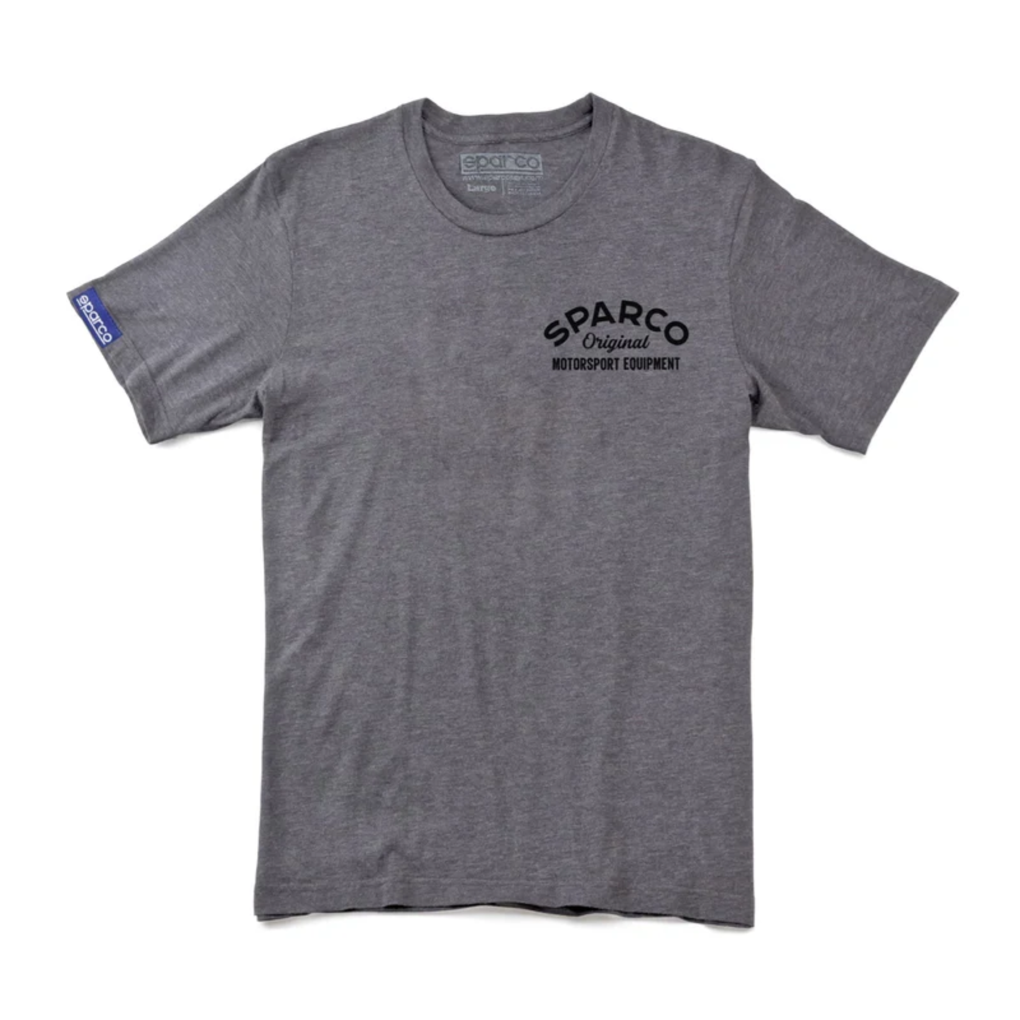 The gray Sparco Garage T-Shirt from Sparco.