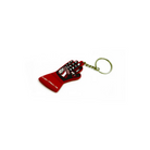 The red Sparco Glove Keychain from Sparco from the back.
