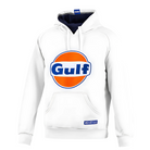 The front of the white Sparco Gulf Hoodie Sweatshirt from Sparco.