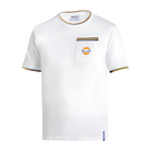The front of the white Sparco Gulf Pocket T-Shirt from Sparco.