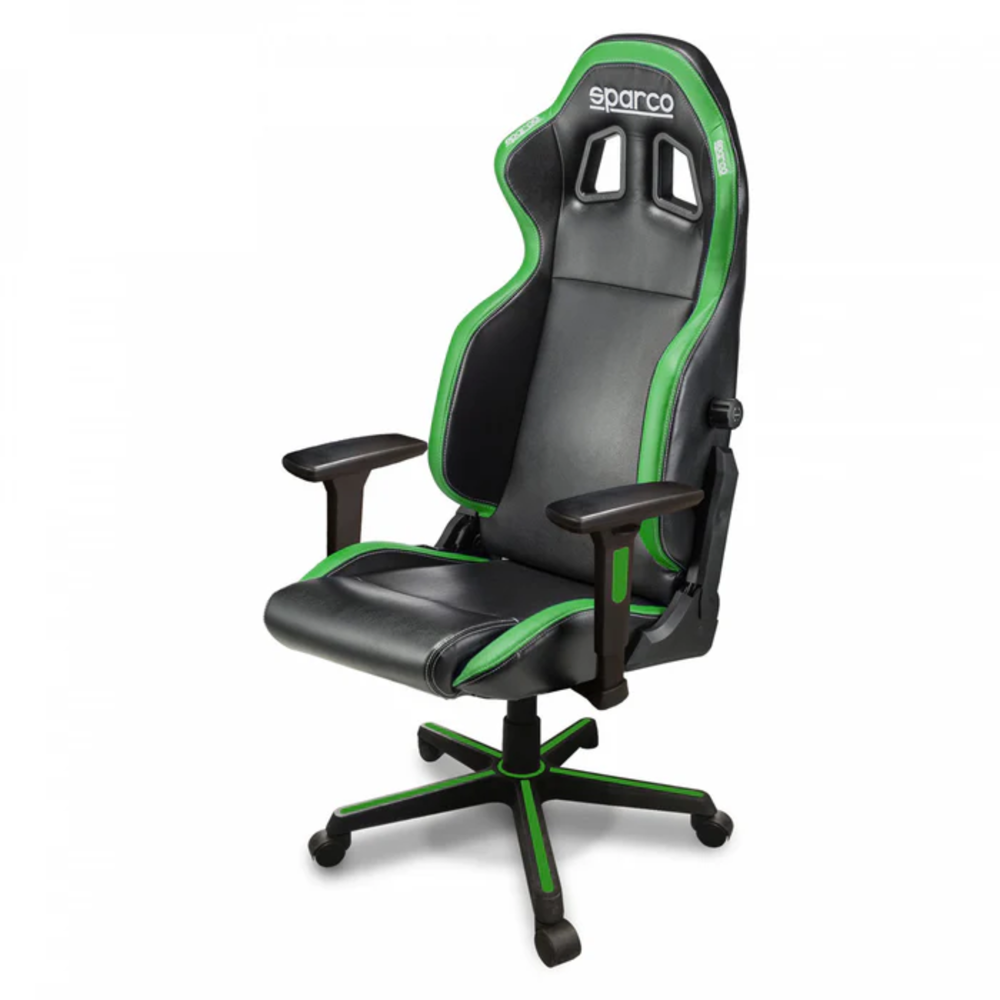 The black and green Sparco Icon Gaming Chair from Sparco.