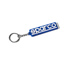 The blue and white Sparco Logo Keychain from Sparco.