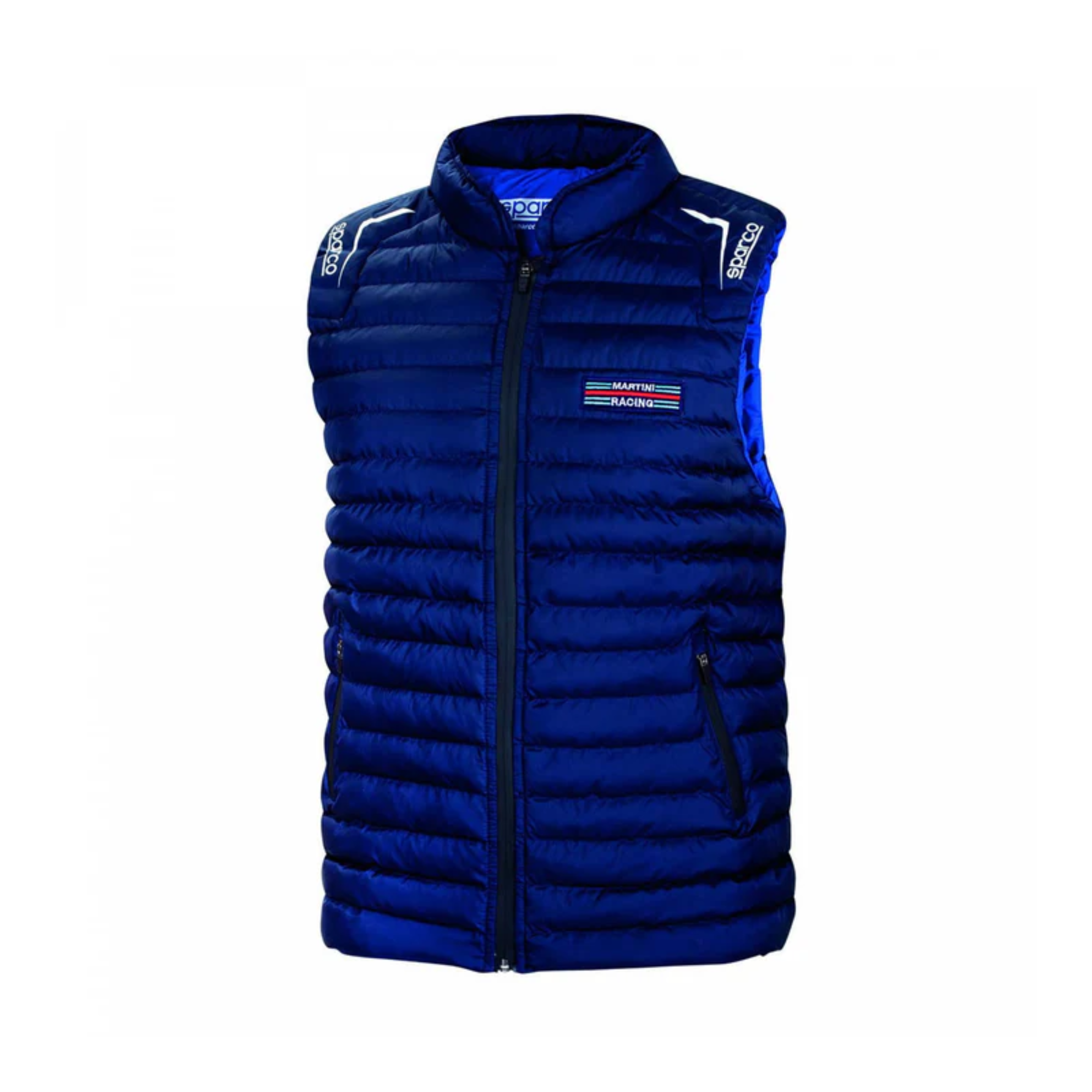 The navy blue Sparco Martini Gilet Vest Jacket from Sparco.