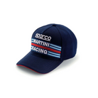 The navy blue Sparco Martini Racing Flexfit Cap from Sparco.