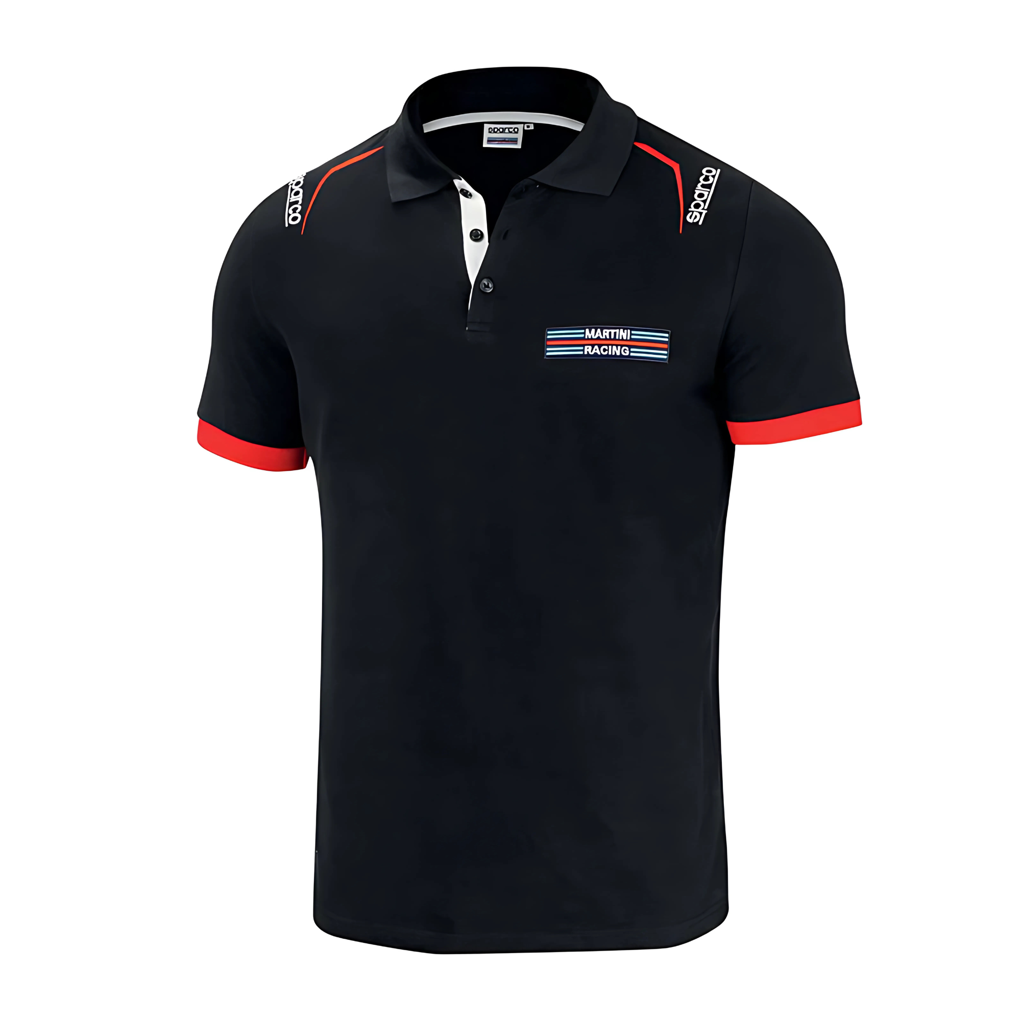 The black Sparco Martini Racing Polo from Sparco.