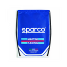 The front of the blue Sparco Martini Racing Sportsack from Sparco.