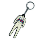 The white Sparco Martini Racing Suit Keychain from Sparco.