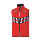 The front of the red Sparco Martini Racing Vest from Sparco.