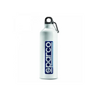 The back of the white Sparco Martini Water Bottle from Sparco.