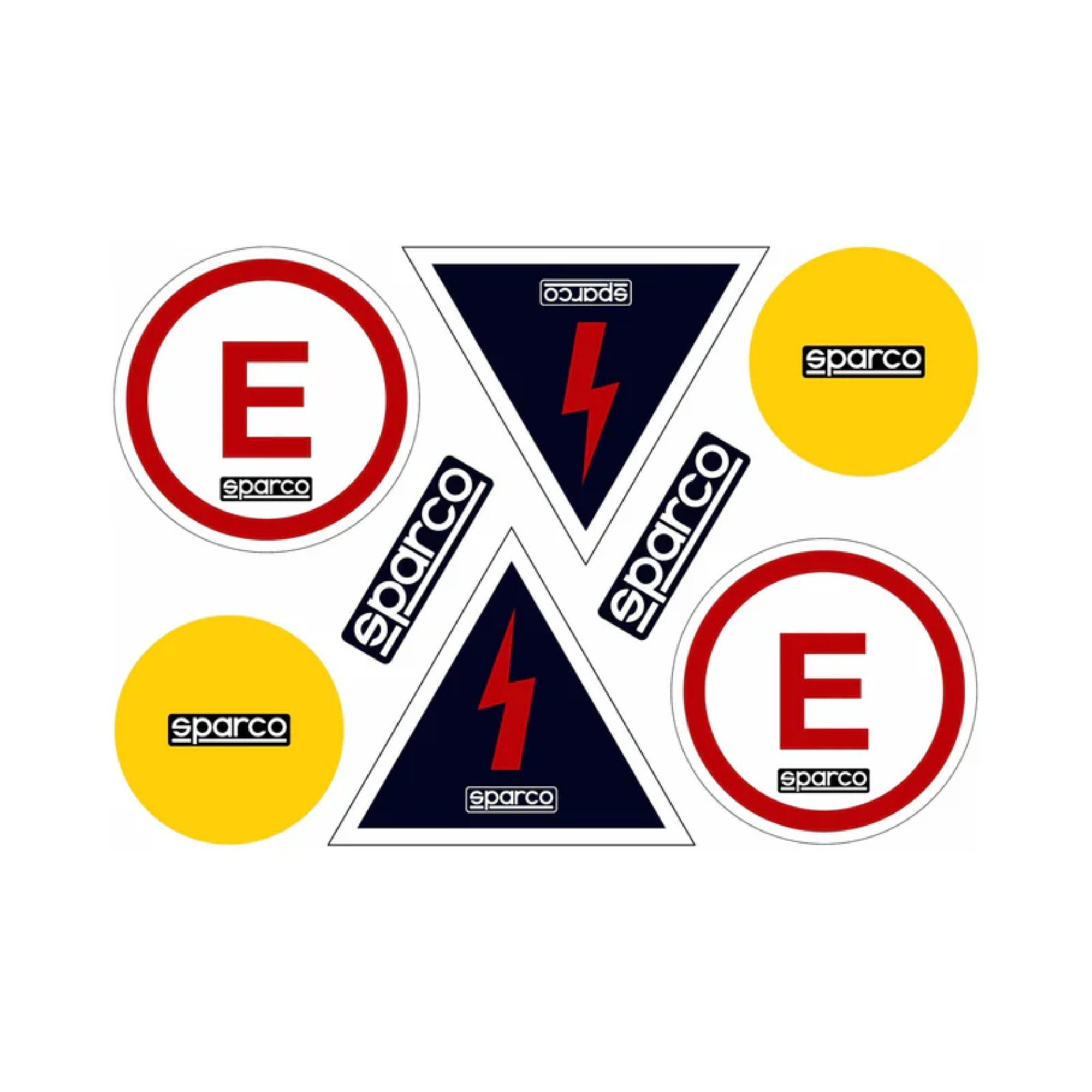 The Sparco Off & Extinguisher Decal Set from Sparco.