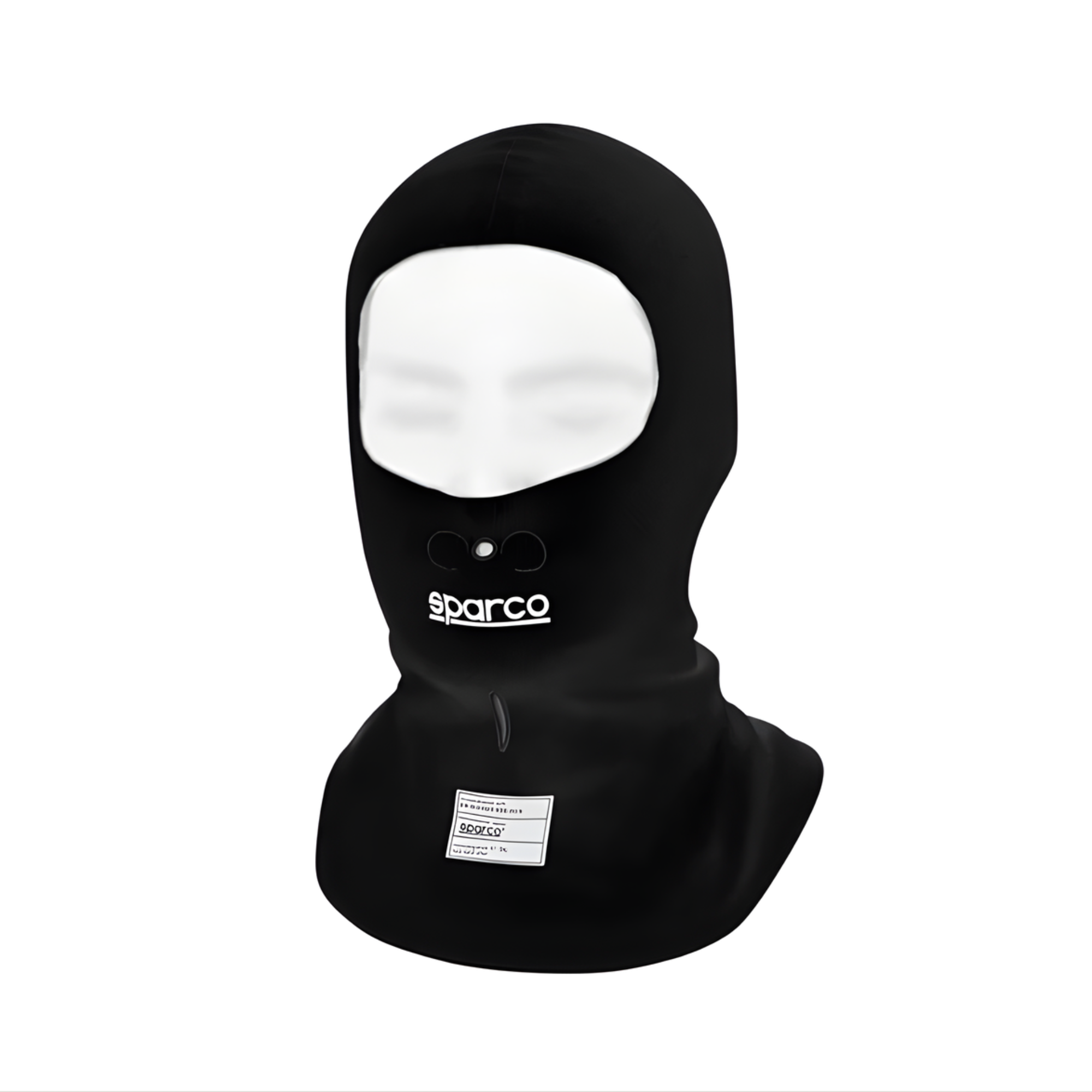 The black Sparco Pista Racing Balaclava from Sparco.