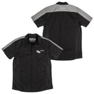 The black and gray Sparco Pit Tech 2.0 Crew Shirt from Sparco.