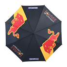 The Sparco Red Bull F1 Umbrella from Sparco and Oracle Red Bull Racing F1 team open.