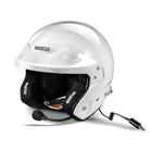 The white Sparco RJ-i SA2020 Rally Helmet from Sparco.