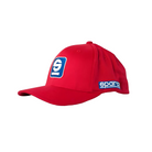 The red Sparco S-Icon Hat from Sparco.