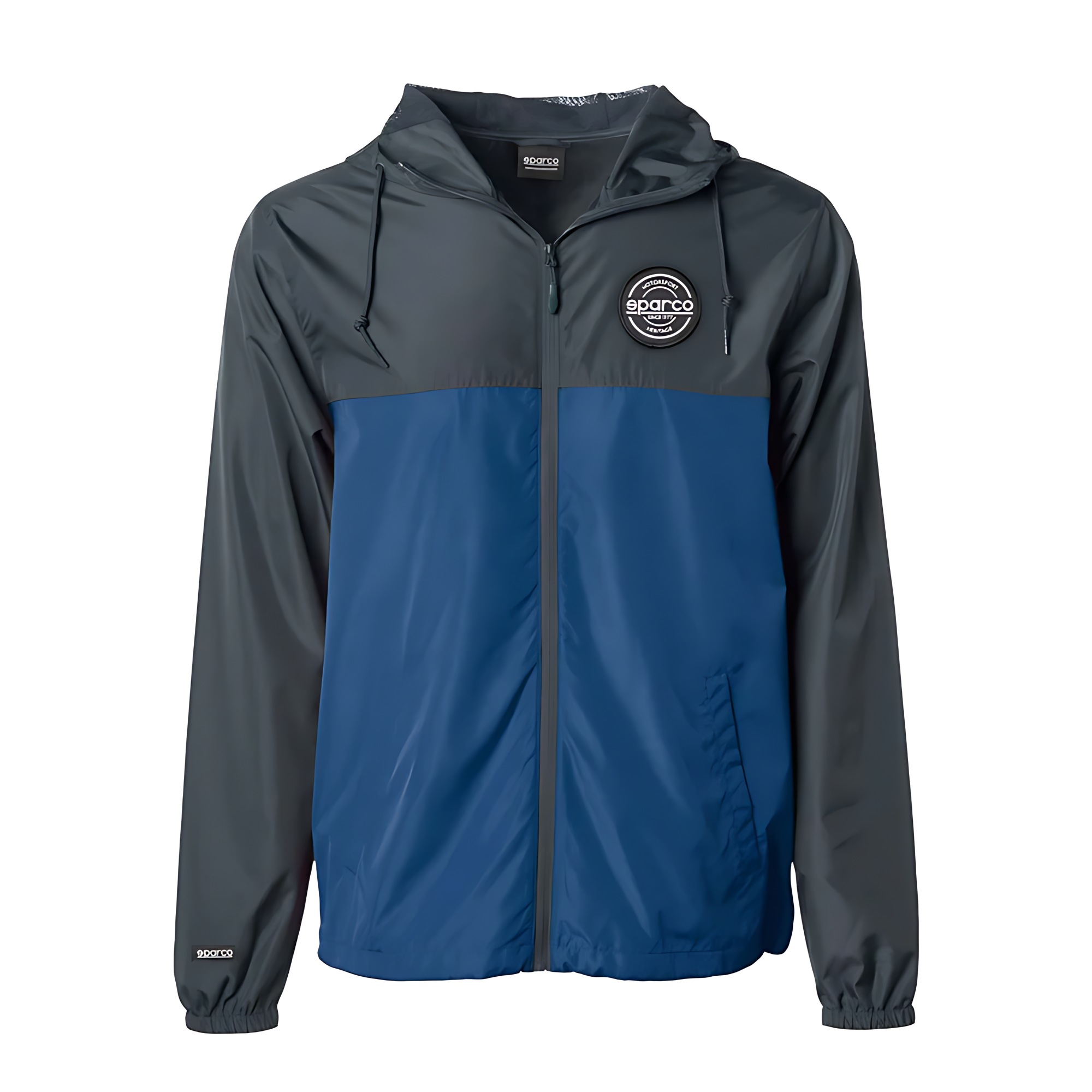 The blue Sparco S-Patch Windbreaker from Sparco.