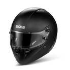 The flat black Sparco Stealth KF Karting Helmet from Sparco.