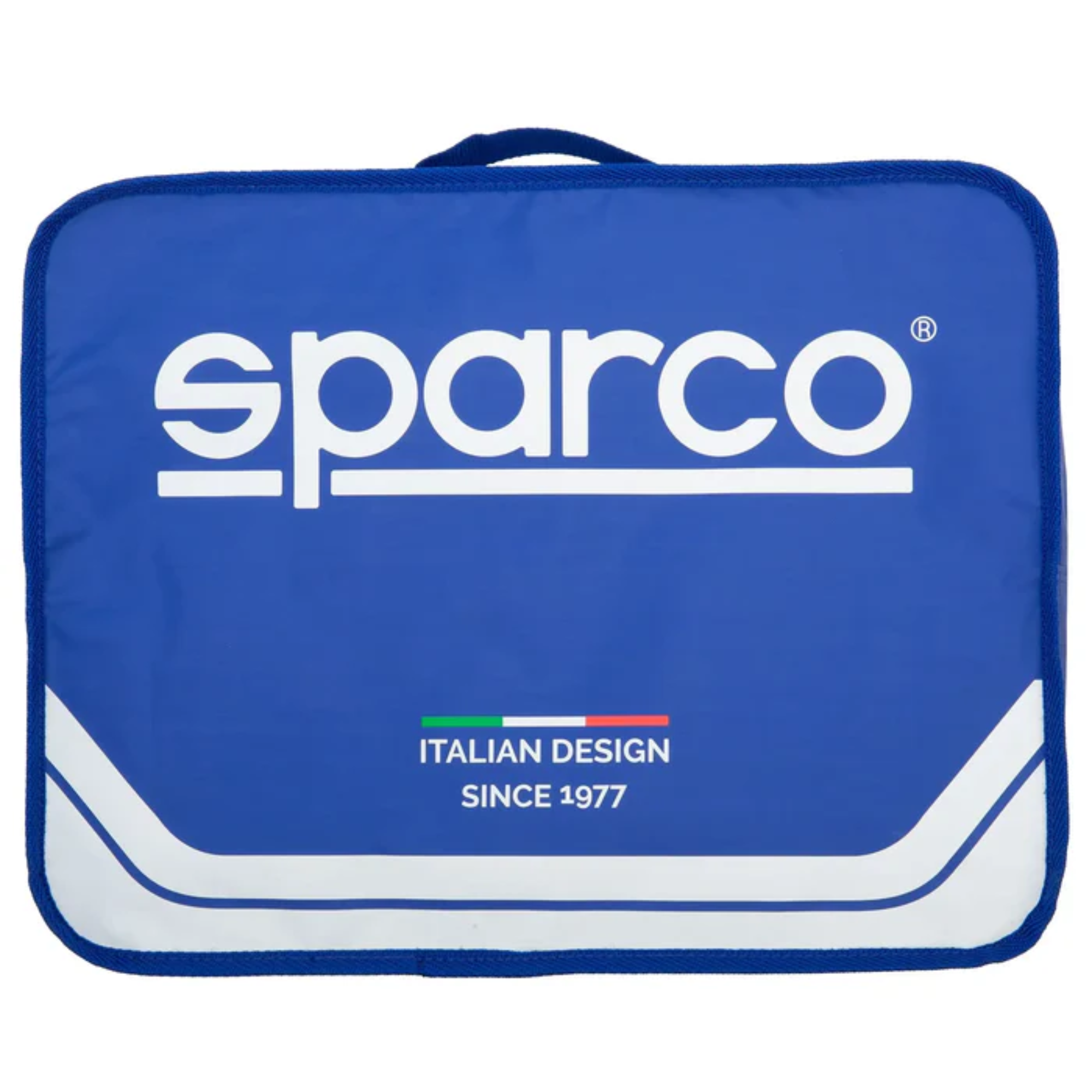 The blue Sparco Suit Carry Bag from Sparco.