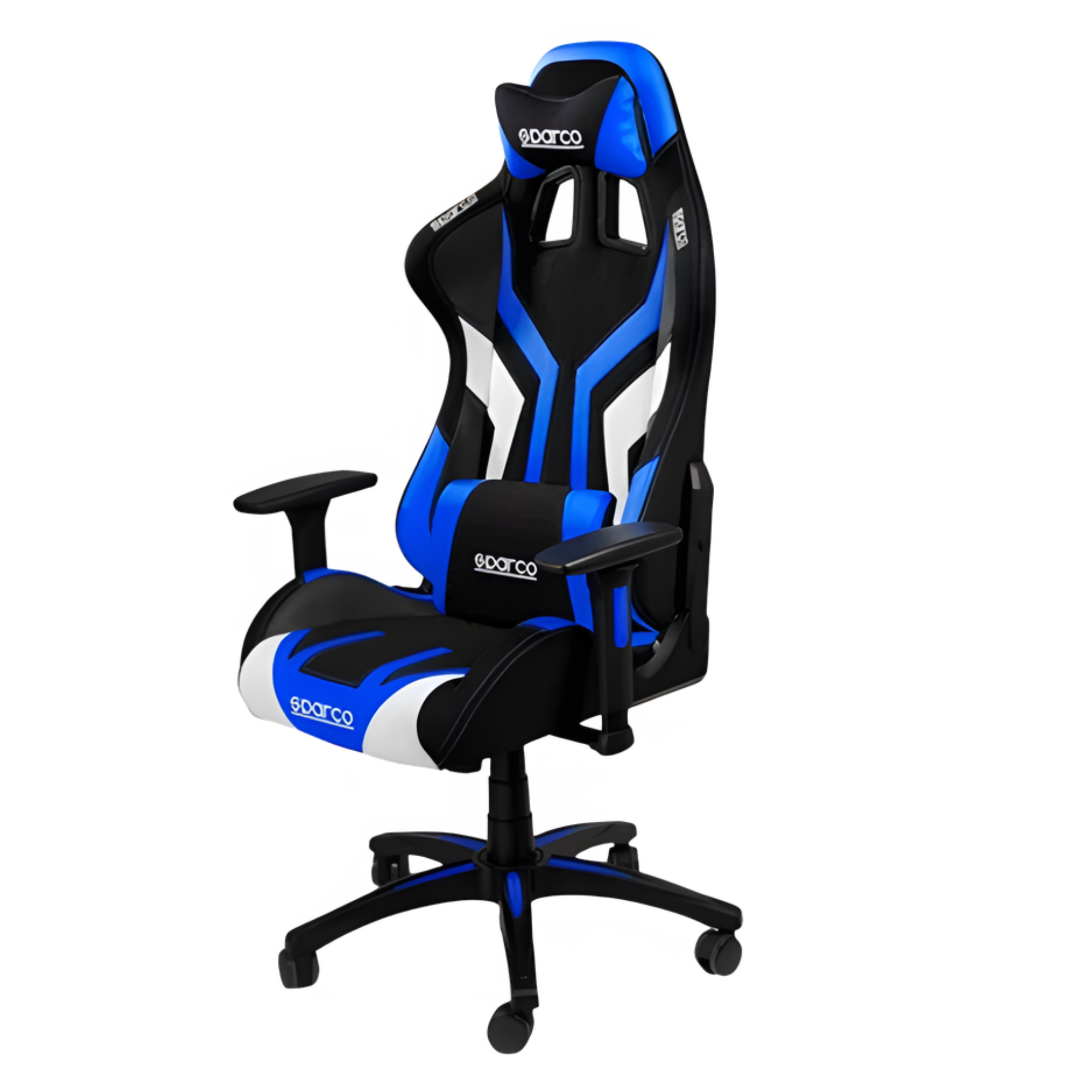 The black and blue Sparco Torino Gaming Chair from Sparco.