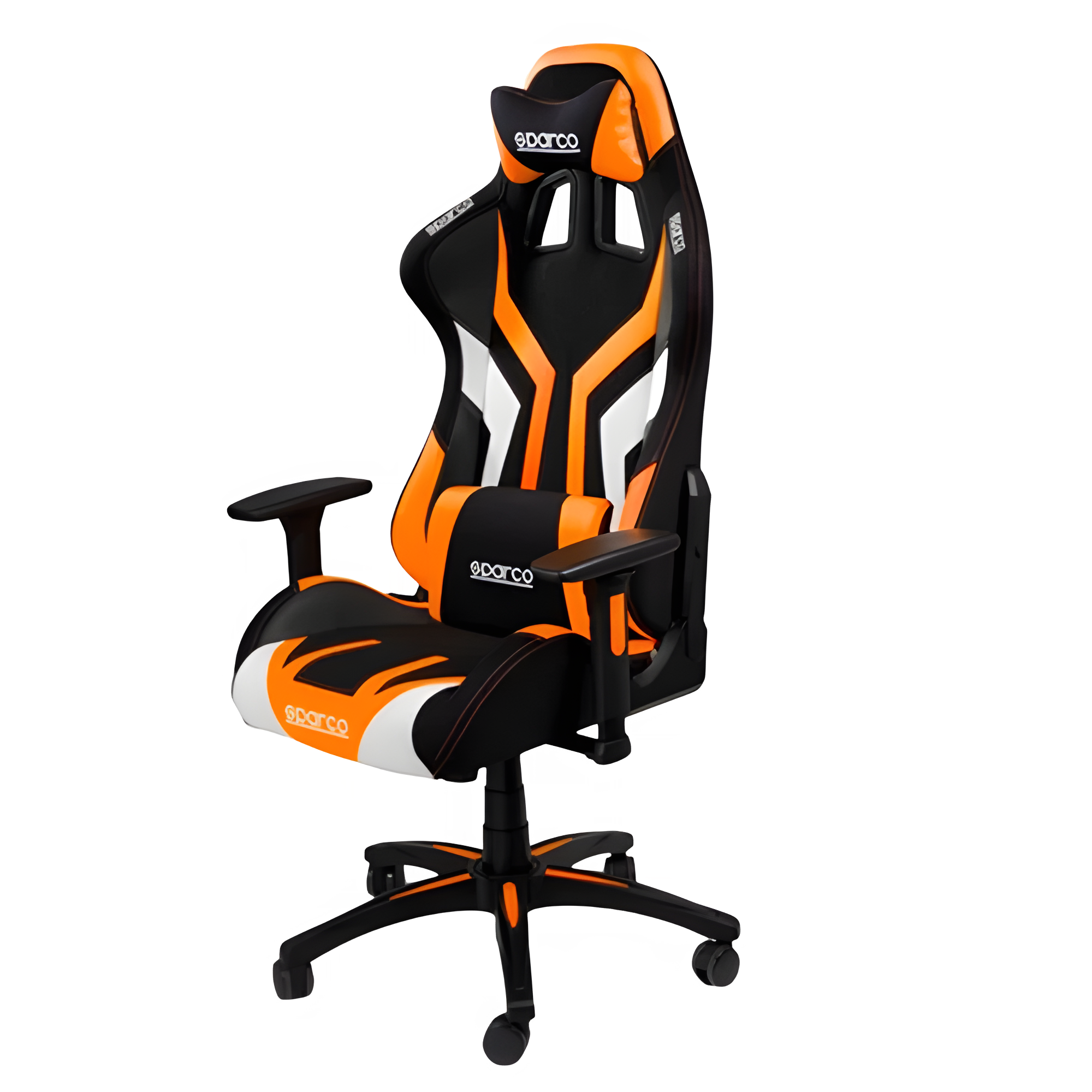 The black and orange Sparco Torino Gaming Chair from Sparco.