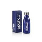 The blue and white Sparco Water Bottle - 0.5 Liter from Sparco.