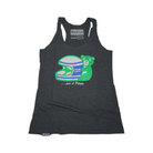 The charcoal (dark gray) Sparco Women's Pilota Tank Top from Sparco.