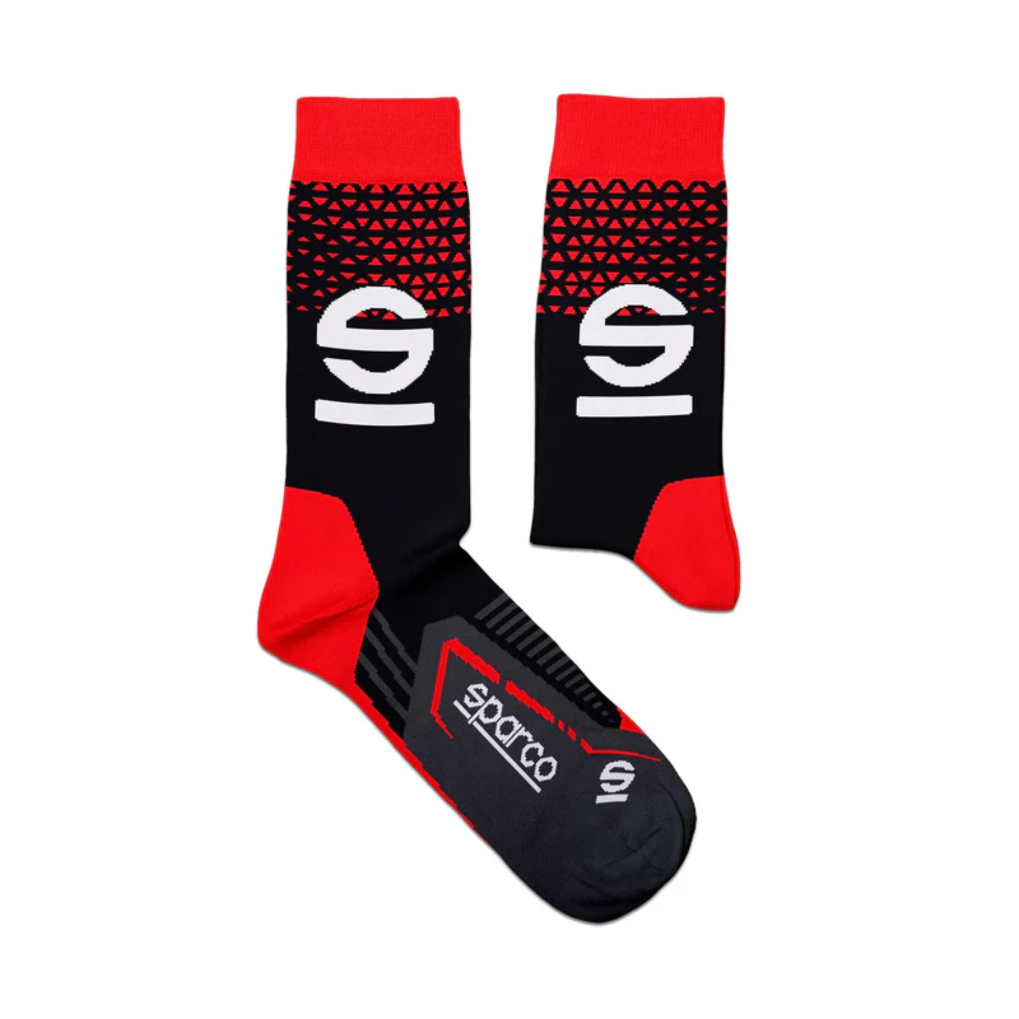 The red and black Sparco X-Light Iconic Design Socks from Sparco.