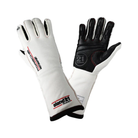 The white Stand-21 Porsche Motorsports Legacy Racing Gloves from Stand 21.
